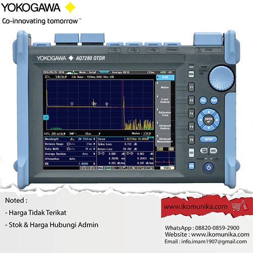 Otdr Yokogawa Aq Supplier Alat Radio Komunikasi Jakarta