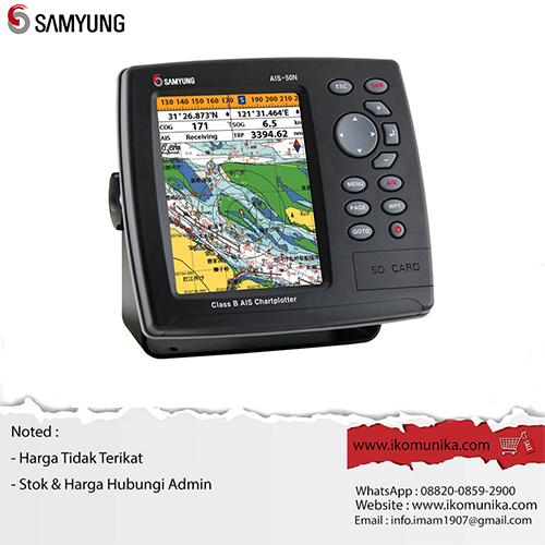 AIS Samyung 50N Class B AIS Chartplotter – Ikomunika