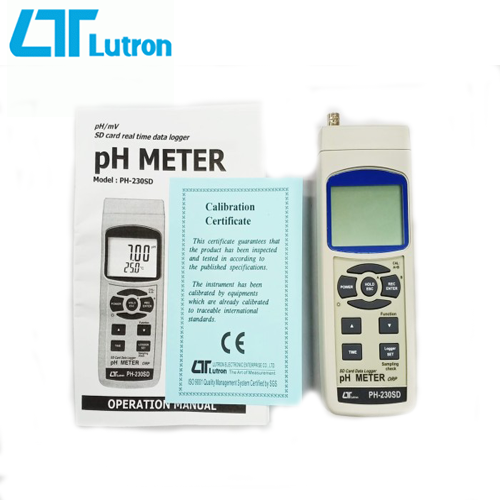 Alat Ukur Lutron PH-230SD pH Meter