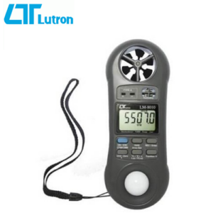 Lutron LM-8010 Anemometer ( CMM, CFM ), Humidity meter, Light meter, Type K Thermometer